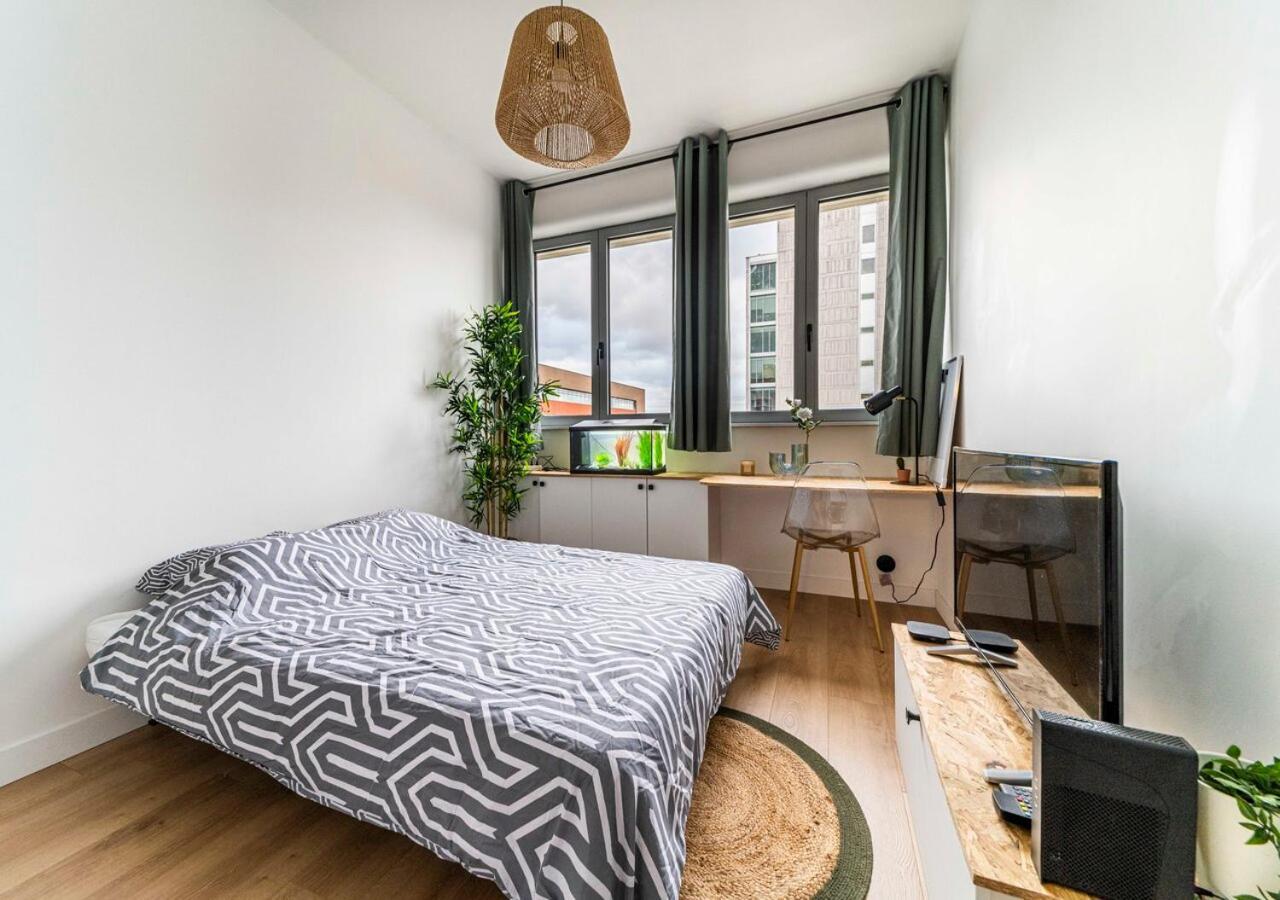 Studio Chaleureux Avec Aquarium Apartman Marcq-en-Baroeul Kültér fotó